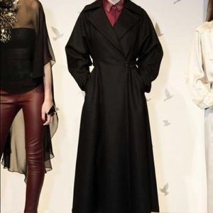 Monika Chiang full length wool coat